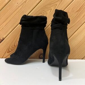 Material Girl women’s open toe ankle boot size 8.5 preowned